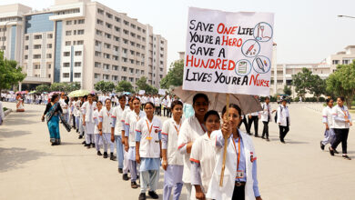 Photo of TMU में कॉलेज ऑफ नर्सिंग के स्टुडेंट्स नर्स एसोसिएशन- एसएनए की ओर से अंतर्राष्ट्रीय नर्स दिवस
