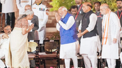 Photo of नरेंद्र मोदी के नेतृत्व में तीसरी कैबिनेट के खाते के आवंटन की घोषणा, बीजेपी ने गृह मंत्रालय, रक्षा मंत्रालय और विदेश मंत्रालय अपने पास ही रखा