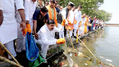 Photo of प्रदेश में जल गंगा संवर्धन अभियान में 5 करोड़ 50 लाख पौधे रोपने का लक्ष्य