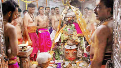 Photo of श्रावण माह के पहले सोमवार को बाबा महाकाल का विशेष पूजन दर्शन और भस्म आरती