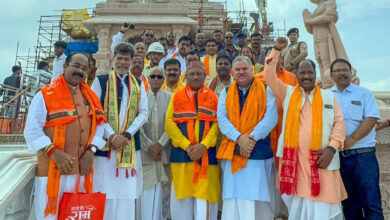 Photo of राम मंदिर में गूंजा नारा, छत्तीसगढ़ के भांचा राम, जय श्री राम, जय श्री राम