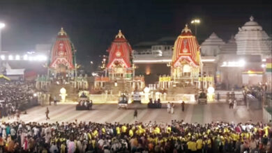 Photo of भगवान जगन्नाथ की रथयात्रा धूमधाम से निकली