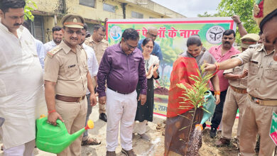 Photo of राज्यसभा सांसद ने चंदौली में एक पेड़ मां के नाम पर लगाया