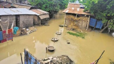 Photo of कटिहार के गाँव में आया बाढ़ का पानी, जनजीवन अस्त व्यस्त