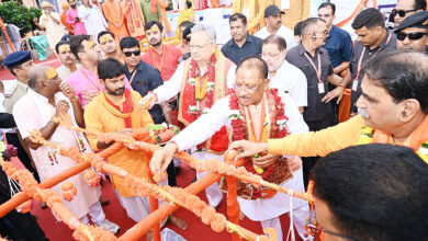 Photo of मुख्यमंत्री श्री विष्णुदेव साय विशाल कांवड़ यात्रा कार्यक्रम में हुए शामिल