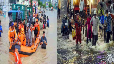 Photo of आंध्र प्रदेश और तेलंगाना में बारिश से तबाही: NDRF ने 3200 लोगों को बाढ़ से सुरक्षित निकाला