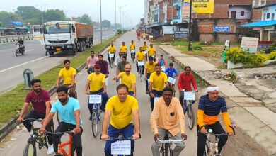 Photo of भदोही के अताउल अंसारी रविवार निकालते हैं पर्यावरण साइकिल यात्रा संदेश