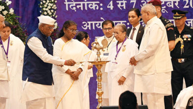 Photo of जब हम शांत होते हैं, तभी दूसरों के प्रति सहानुभूति और प्रेम का भाव रख सकते हैं: राष्ट्रपति द्रौपदी मुर्मु