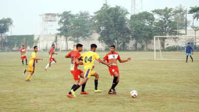 Photo of कानपुर की टीम ने प्रयागराज की टीम को 7-0 से धोया