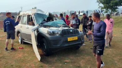 Photo of तेज रफ्तार स्कॉर्पियो के पलटने से उप निरीक्षक की मौत, 4 लोग घायल