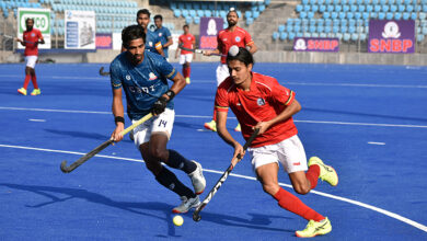 Photo of युवराज व प्रदीप के दो गोल से रेलवे की टीम सीएजी को हरा सेमीफाइनल में