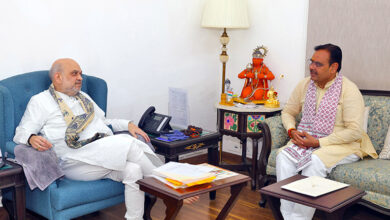 Photo of भजनलाल शर्मा ने की केन्द्रीय गृहमंत्री अमित शाह सहित अन्य केन्द्रीय मन्त्रियों से मुलाकात