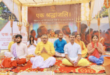 Photo of 50000 से अधिक लोगों ने पहलगाम आतंकी हमले के पीड़ितों को दी श्रद्धांजली, भगवा के साथ