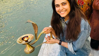 Photo of आध्यात्मिक यात्रा पर निकली मधुरिमा तुली