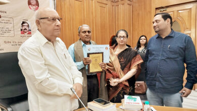 Photo of साहित्यकार भरत चन्द्र शर्मा को नई दिल्ली में मिला विष्णु प्रभाकर प्रतिष्ठान -कथा सम्मान