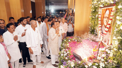 Photo of सांसद बृजमोहन अग्रवाल के पिताजी राम जी लाल जी अग्रवाल जी की पगड़ी रस्म, शांति मिलन कार्यक्रम सादगी और गरिमा के साथ सम्पन्न