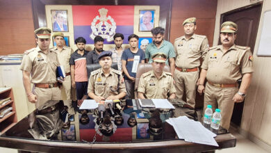 Photo of थाना इन्दिरापुरम पुलिस टीम के द्वारा दो पहिया वाहन चोरी करने वाले 05 शातिर अभियुक्त गिरफ्तार