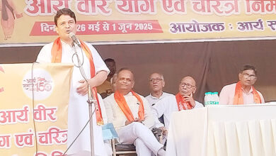 Photo of व्यक्ति का शारीरिक निर्माण जितना महत्वपूर्ण है उससे अधिक आद्यात्मिक निर्माण आवश्यक है : जयेंद्र शास्त्री