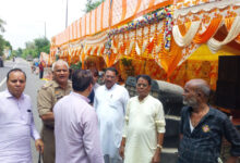 Photo of अग्निशमन विभाग द्वारा कावंड शिविरो की गई चैकिंग