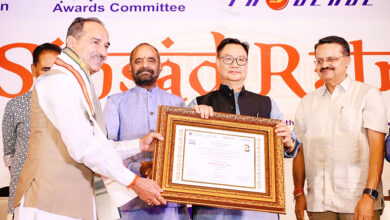 Photo of मदन राठौड़ और पी पी चौधरी को मिला प्रतिष्ठित “संसद रत्न अवार्ड”