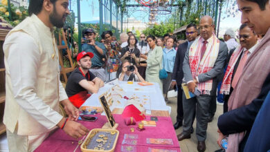 Photo of भारत की प्रतिष्ठित थेवा कला पहुंची रूस मॉस्को में मिला सम्मान