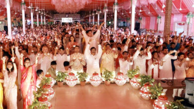 Photo of 1008 दीपकों से जगमगा उठा टीएमयू का रिद्धि-सिद्धि भवन