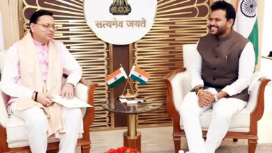 Photo of सीएम धामी ने केन्द्रीय नागरिक उड्डयन मंत्री से भेंट की