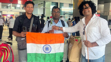 Photo of जापान में चार्ली चैपलिन-2 का लाइव शो करके भारत लौटे हीरो राजन कुमार का भव्य स्वागत