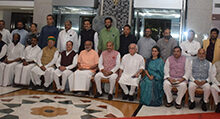 Photo of उपराष्ट्रपति और राज्य सभा के सभापति सी. पी. राधाकृष्णन की अध्यक्षता में राज्य सभा में सभी राजनीतिक दलों के सभा के नेताओं के साथ की बैठक
