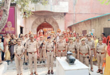 Photo of महिला पुलिस टीम ने डासना देवी मंदिर तक कलश यात्रा सकुशल संपन्न कराई