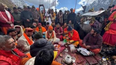 Photo of केदारनाथ में भकुंट भैरवनाथ जी के कपाट विधिवत पूजा-अर्चना के बाद शीतकाल के लिए हुए बंद
