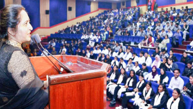 Photo of टीएमयू में स्टुडेंट्स को दिए रोड सेफ्टी के टिप्स