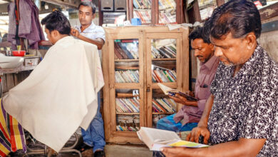 Photo of बायरबर्स की दुकान में पुस्तकालय: बाल काटना, दिमाग को तेज करना