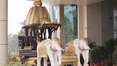 Photo of स्वर्ण रथ पर सवार होंगे चक्रवर्ती भरत, हेलिकॉप्टर से होगी पुष्पों-रत्नों की वर्षा