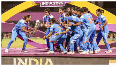 Photo of हरमनप्रीत की अगुआई में भारत की बेटियों ने हर-मन की साध पूरी कर जीता महिला वनडे क्रिकेट विश्व कप