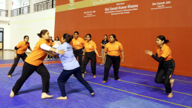 Photo of टीएमयू के नर्सिंग ब्रह्मोत्सव में स्टुडेंट्स ने खेलों में दिखाया दम