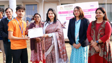 Photo of टीएमयू नर्सिंग ब्रह्मोत्सव में अग्नि ओवरऑल चैंपियन