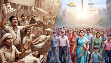 Photo of जब इलाज भी बाज़ार बन जाए: भारत में स्वास्थ्य अधिकार की लड़ाई