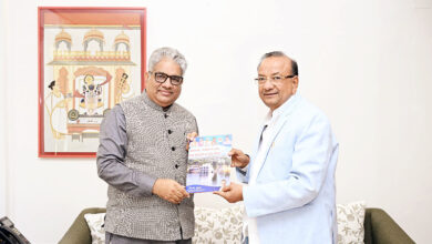 Photo of के के गुप्ता ने नई दिल्ली में केन्द्रीय वन और पर्यावरण मंत्री भूपेंद्र यादव से मुलाक़ात