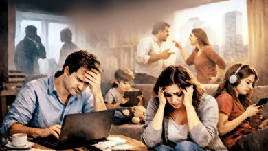 Photo of बढ़ते कामकाजी जीवन के दबाव में बिखरते परिवार
