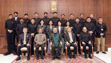 Photo of उपराष्ट्रपति ने भारतीय रक्षा लेखा सेवा के प्रशिक्षु अधिकारियों को संबोधित किया