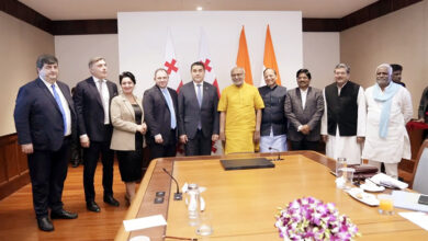 Photo of भारत–जॉर्जिया संबंधों को नई गति: जॉर्जिया की संसदीय प्रतिनिधिमंडल की उपराष्ट्रपति से भेंट