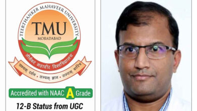 Photo of टीएमयू के प्रो. राजुल रस्तोगी इन्नोवेटिव रिसर्चर ऑफ द ईयर अवार्ड से सम्मानित