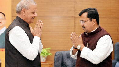 Photo of पूर्व सांसद रामचरण बोहरा ने भाजपा के नवनियुक्त राष्ट्रीय कार्यकारी अध्यक्ष नितिन नबीन से की मुलाकात