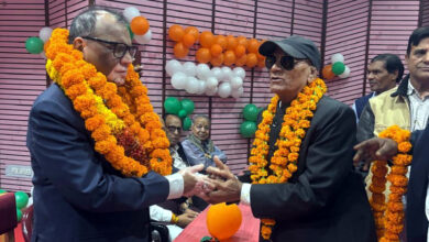 Photo of वर्ल्ड ब्लाइंड यूनियन के अध्यक्ष संतोष कुमार रूंगटा और अन्य दृष्टि दिव्यांगों का जयपुर में हुआ सम्मान