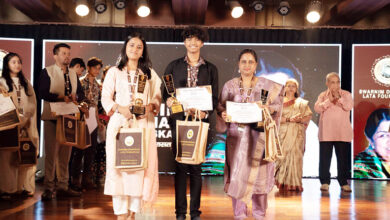 Photo of लता जी के सुरों में सजी शाम, कोरबा के भव्य देवांगन बने स्वर्णिम विजेता