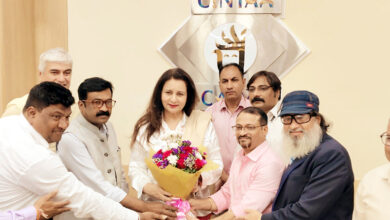 Photo of पूनम ढिल्लों के साथ मीडिया और कलाकारों का सशक्त मिलन