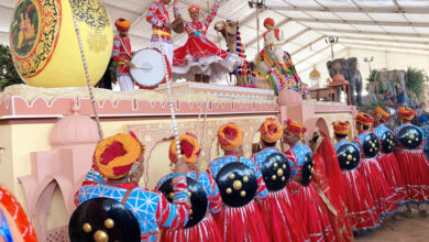 Photo of प्रेस प्रिव्यू में राजस्थान की झाँकी बनी आकर्षण का केन्द्र