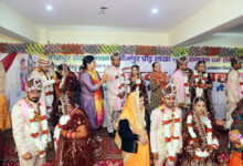 Photo of बसंत पंचमी के शुभ अवसर पर 11 कन्याओं का सामूहिक विवाह संपन्न