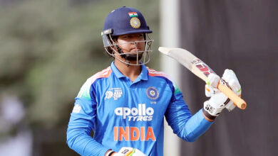 Photo of वैभव सूर्यवंशी व जॉर्ज के तूफानी शतकों से भारत अंडर 19 का विशाल स्कोर